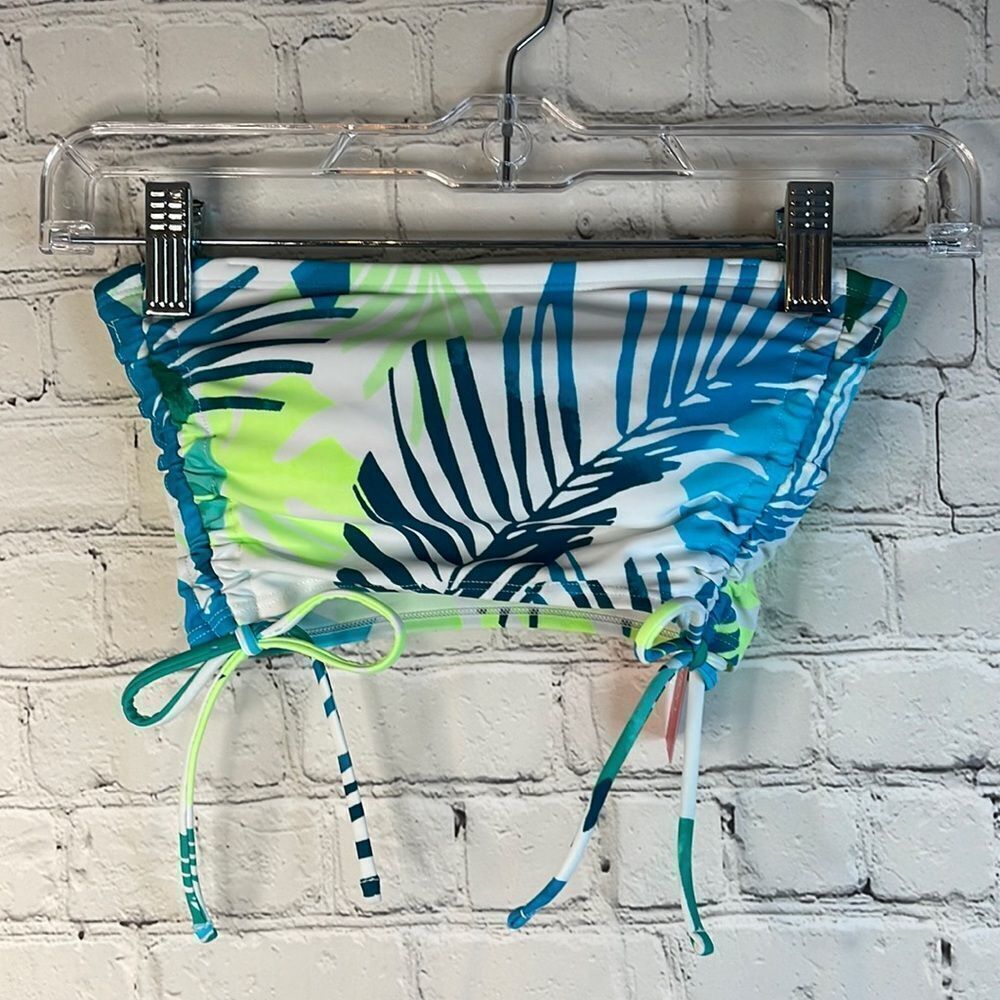 Xhilaration Bikini top with removable straps, side tie, size xs,‎ 00, Bandeau
